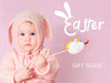 Happy Easter for Babies, Easter Bubby pink  - banner mobile