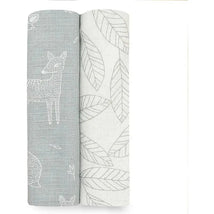 Aden + Anais - 2Pk Silky Soft Swaddles Woodsy Image 1