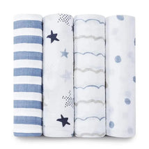 Aden + Anais 4Pk Classic Swaddle, Rock Star Image 1