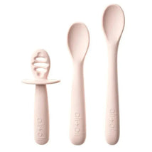 Ali + Oli - 3Pk Multi Stage Spoon Set For Baby, Blush Image 1