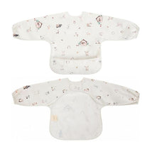 Ali + Oli - Smock Bib For Baby & Todler Long Sleeve, Woodlands Image 1