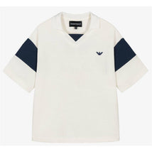Armani Baby Boys Polo Shirt White Image 1