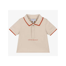 Armani Baby - Boys Short Sleeve Polo Shirt Oak Image 1