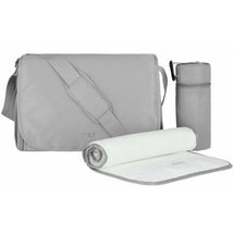Armani Baby - Mummy Bag Set with Eagle Plate, Grey Image 1