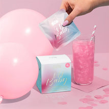 Art Of Sucre Gender Reveal Cotton Candy Drink Glitter Bombs Pink