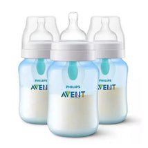 Avent - 3Pk Anti-Colic Bottle With Airfree Vent, 9Oz, Blue Image 1