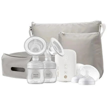 Avent - Electric Double Breast Pump, White with Travel Bag Image 1