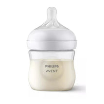 Avent - 1Pk Natural Baby Bottle With Natural Response Nipple, Clear, 4Oz Image 1