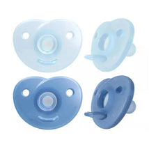Avent - 2Pk Soothie Heart Pacifier, 3/18M, Blue Image 1