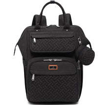 BabbleRoo - Diaper Bag Backpack Black Image 1