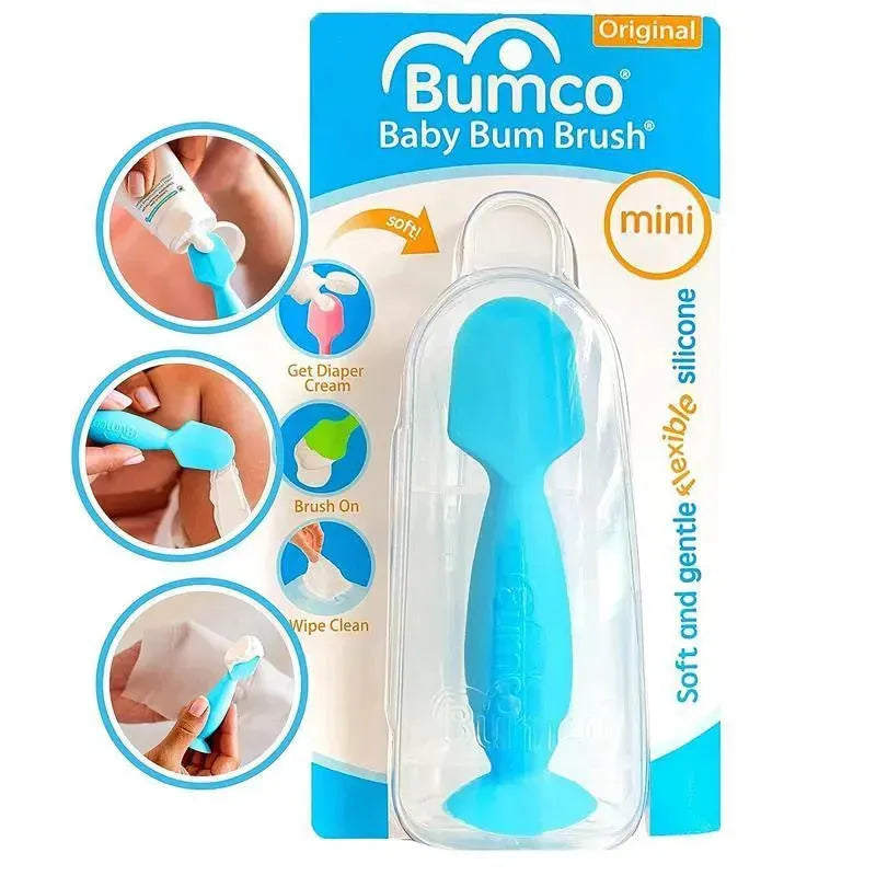 Baby Bum - Mini Brush Diaper Ointment Applicator Blue | MacroBaby Baby Bum - Mini Brush Diaper Ointment Applicator Blue | MacroBaby