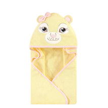 Baby Vision Animal Hooded Towel, Lion Girl Image 1