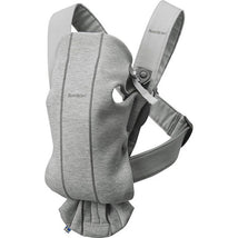 Babybjorn - Baby Carrier Mini 3D Jersey, Light Gray Image 1