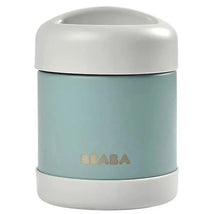 Beaba - 10Oz Stainless Steel Insulated Food Jar, Eucalyptus Image 1
