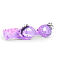 Bling 2O - Girls' Glam Splash Lash Swimming Goggles with UV Protection, Ages 3+, Purple Image 1