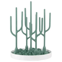 Boon - Desert Baby Bottle Drying Rack, Green Image 1