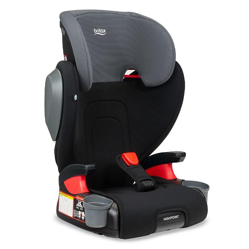 Britax Highpoint Backless Belt-Positioning Booster Seat Black Ombre