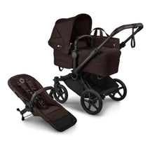Bugaboo Donkey 6 Complete Stroller, Black/Cocoa Brown Image 1