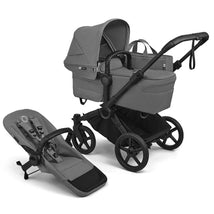Bugaboo Donkey 6 Complete Stroller, Black/Moon Grey Image 1