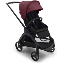 Bugaboo - Dragonfly Seat Complete, Black/Dark Cherry-Dark Cherry Image 1