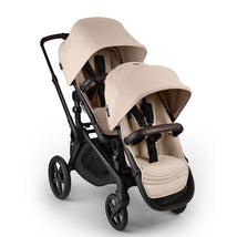 Bugaboo - Kangaroo Double Stroller, Black/Desert Taupe-Desert Taupe Image 1
