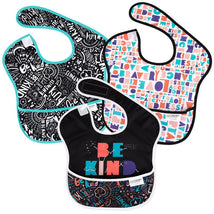 Bumkins 3Pk SuperBib Baby & Toddler for, Be Kind Image 1