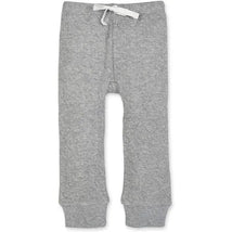 Burts Bees - Baby Knit Jogger Pants, Heather Grey Image 1
