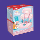 Casdon - Baby Huggles Toys Pink Booster Seat, Car Seat For Dolls Sizes Up to 14, Playset for Children Aged 3 plus Image 3