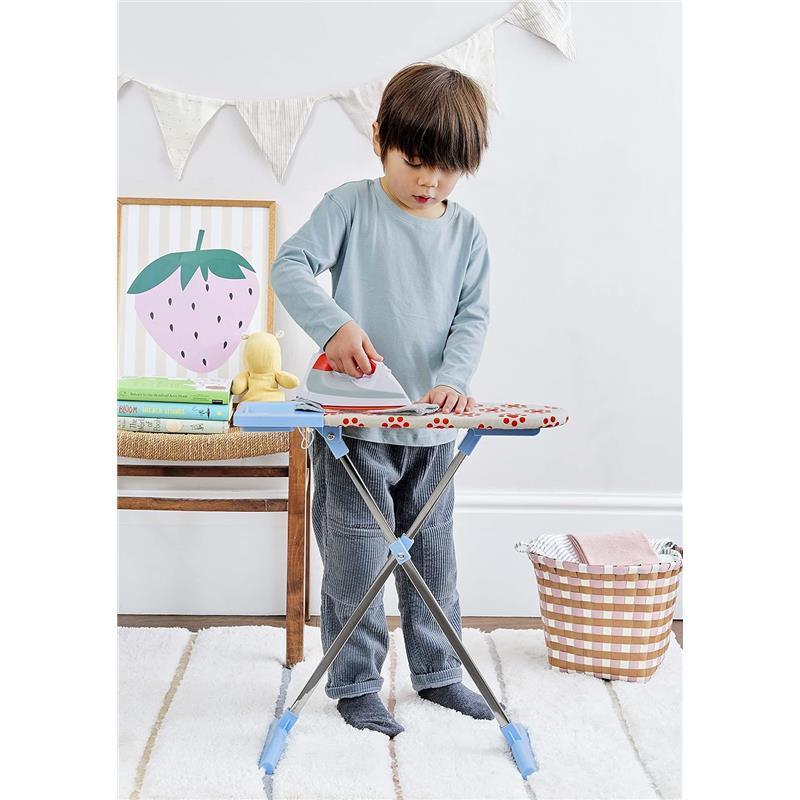 Casdon - Ironing Set, Board and Iron for Children Aged 3 plus with Folding Clothes Airer and Hangers Included Image 6