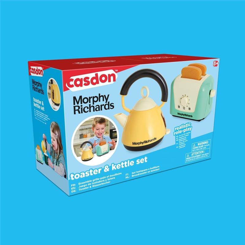 Casdon - Morphy Richards Toaster & Kettle, Interactive Toy for Children Aged 3 Image 3