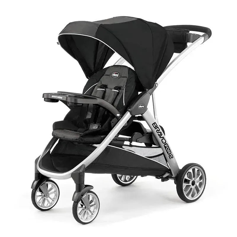 chicco stroller tray replacement Chicco BravoFor2 Standing/Sitting Double Stroller, Iron