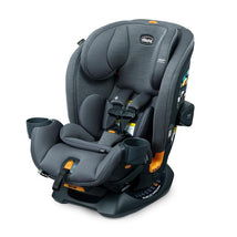 Chicco OneFit LX ClearTex All-in-One Car Seat with LeverLock Installation, Slim Design, Convertible Car Seat, Smoke/Grey Image 1