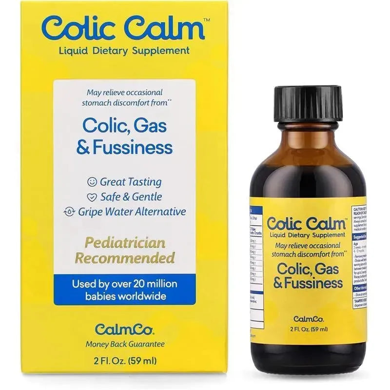 Colic Calm - Baby Gas Relief Gripe Water Colic Relief, Constipation &