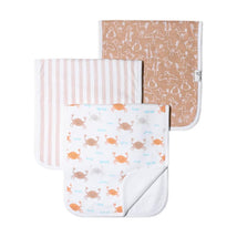 Copper Pearl - 3Pk Premium Baby Burp Cloths Tide Set Image 1
