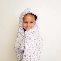 Copper Pearl - Disney Minnie Mouse's Bowquet Premium Big Kid Hooded Towel Image 1