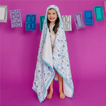 Copper Pearl Monsters Inc Medley Premium Big Kid Hooded Towel Image 1