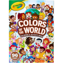 Crayola - 96-Page Coloring Book, Colors Of The World Image 1
