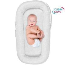 Cubby Cove Baby Lounger, Snow White Image 1