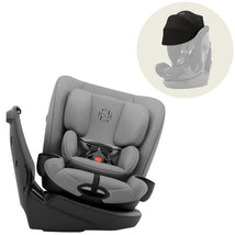 Cybex Callisto G 360 Select Rotating All-In-One Convertible Car Seat Grey + Black Canopy Bundle Image 1