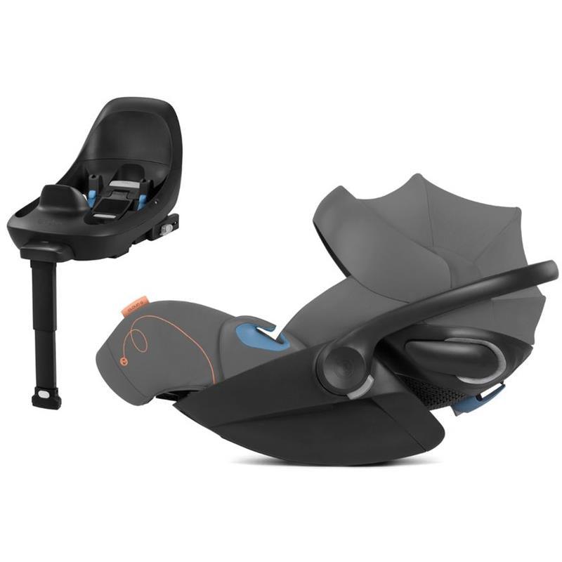 Cybex - Cloud G Lux SensorSafe Comfort Extend Infant Car Seat, Lava Gr