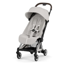 Cybex Platinum Coya Stroller Style Collection, Chrome Frame/City Grey Lux Seat Image 1