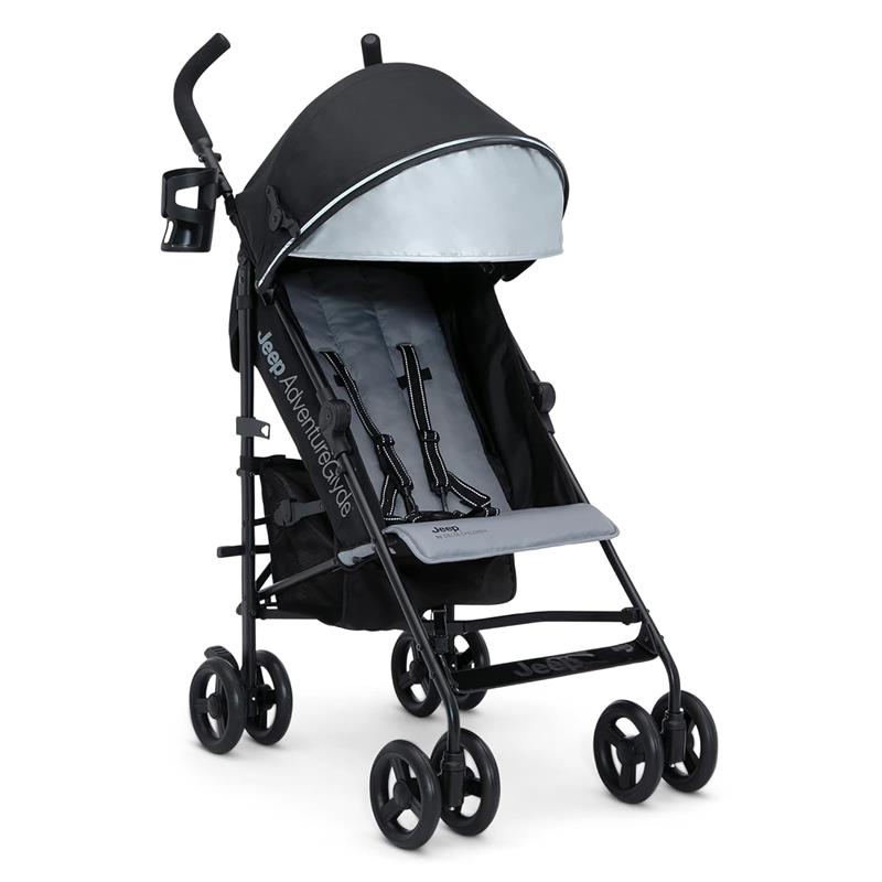jeep universal car seat stroller Jeep AdventureGlyde Stroller by Delta Children (Black/Grey)
