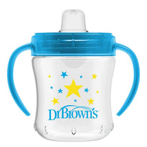 Dr. Brown 6 Oz. Soft Spout Cup, Blue, 6M+ Image 1