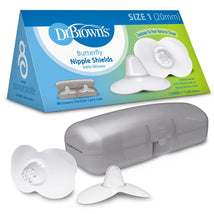 Dr. Brown's Butterfly Breastfeeding Nipple Shields for Protecting Sore, 20mm Image 1