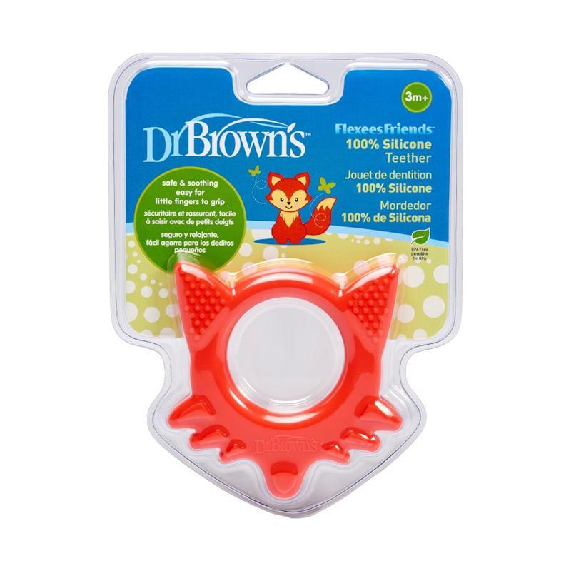 Dr. Brown's Flexees Friends Teethers, Assorted (purple, red or blue) Image 6