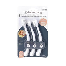 Dreambaby 3 Stage Baby Gum & Tooth Care Set - White Image 1