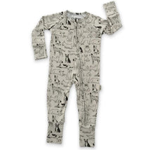 Ellie Sue - Baby Good Dog Zipper Romper Image 1