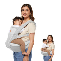 Ergobaby Alta Hip Seat Baby Carrier for Babies and Toddlers, Pearl Grey Image 1
