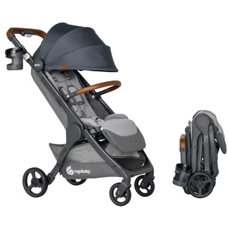 ergo baby stroller Ergobaby Metro+ Deluxe Compact Baby Stroller (London Grey)