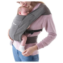 Ergobaby Embrace Newborn Baby Carrier, Heather Grey Image 1